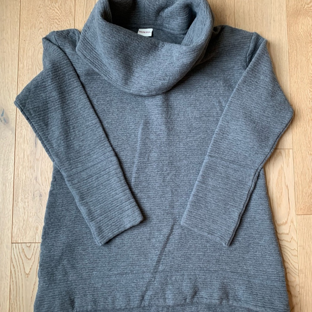 Merona Gray Cowl Neck Sweater